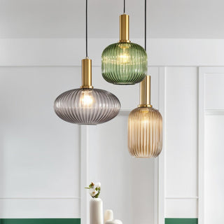 SkyLoom - Hanglampe - Deckenleuchte - Braun - Müller Mode