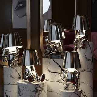 Solara - Person Lampe - Tischlampe - Silber - Müller Mode