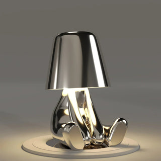 Solara - Person Lampe - Tischlampe - Silber - Müller Mode