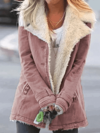 Susanne - Winterjacke - Warm und modisch - Winterjacken - Rosa - Müller Mode
