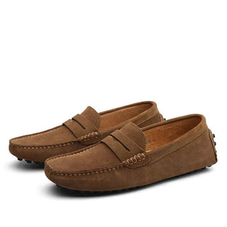 Svend - Wildleder Slipper - Italienischer Stil - Loafers - Braun - Müller Mode