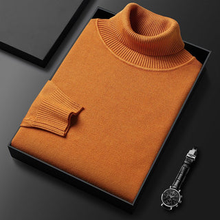 Teodor - Pullover - Rollkragen - Strickwaren - Orange - Müller Mode