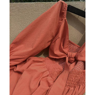Trinity - Kleid - Rüschenärmel - Kleider - Rot - Müller Mode
