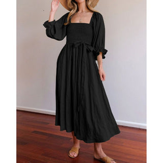 Trinity - Kleid - Rüschenärmel - Kleider - Schwarz - Müller Mode