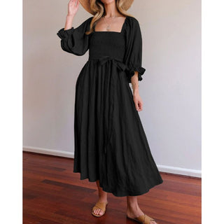Trinity - Kleid - Rüschenärmel - Kleider - Schwarz - Müller Mode