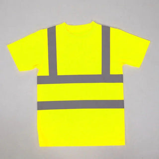 Usher Reflektierendes Sicherheit-T-Shirt-Arbeitshemden-Fluoreszierendes Gelb-Müller Mode