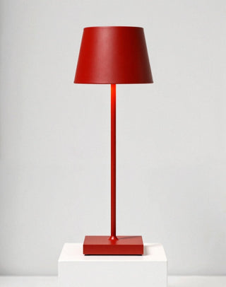 Vespera - Hohe Tischlampe mit Dimfunktion - Tischlampe - Rot - Müller Mode