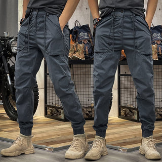 Victor - Dehnbare Cargohose - Cargohosen - Dunkelblau - Müller Mode