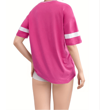 Victoria - Priority Jersey Tee - Festival - Muss man haben - T-shirts - Rosa - Müller Mode