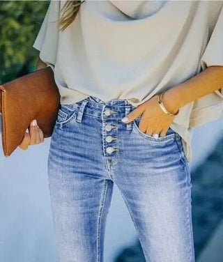 Vivi - Jeans mit hoher Taille - Jeans - Hellblau - Müller Mode