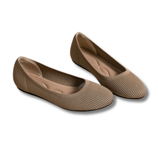 Vivienne - Schuhe - Bequemer Ballerina - Sandalen & Hausschuhe - Khaki - Müller Mode