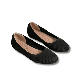 Vivienne - Schuhe - Bequemer Ballerina - Sandalen & Hausschuhe - Schwarz - Müller Mode