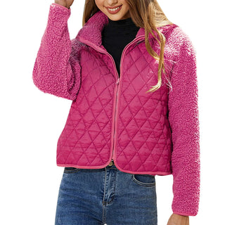 Winslet - Gesteppt Jacke - Mit Reißverschluss - Winterjacken - Rosa - Müller Mode