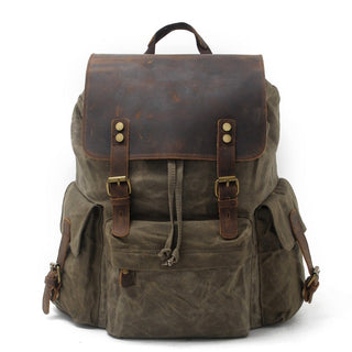 Winston Vintage Outdoor - Rucksack - Rucksäcke - Grüne Armee - Müller Mode