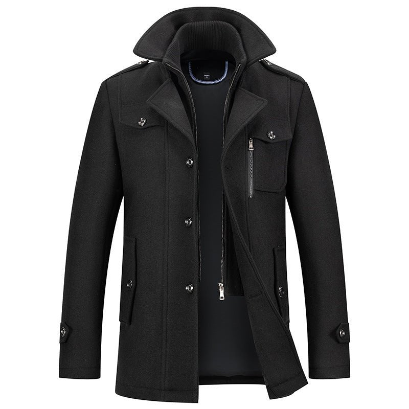 Structured Mid-Length Winter Coat for Everyday Wear - Photo 2