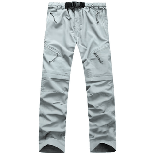 Yael - Outdoorhose - Schnell trocknendes Material - Cargohosen - Hell Grau - Müller Mode