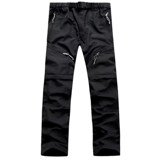 Yael - Outdoorhose - Schnell trocknendes Material - Cargohosen - Schwarz - Müller Mode
