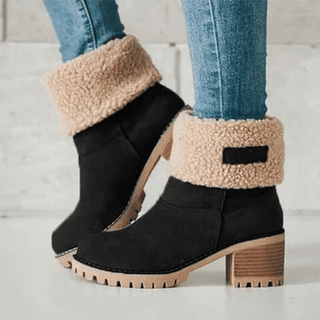 Ylva - Warme Stiefel - Weichem Futter - Stiefel - Schwarz - Müller Mode