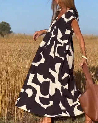 Zoey - Maxikleid - Casual Eleganz - Kleider - Schwarz - Müller Mode