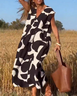Zoey - Maxikleid - Casual Eleganz - Kleider - Schwarz - Müller Mode